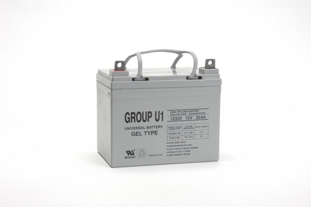 New GEL U1 12V 12 Volt 32AH Wheelchair Scooter Mobility Battery 31AH UBU1 Pride eBay