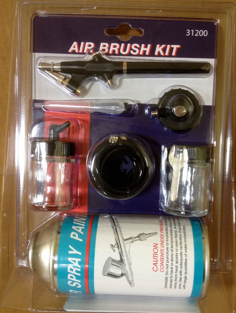 rc car airbrush kit