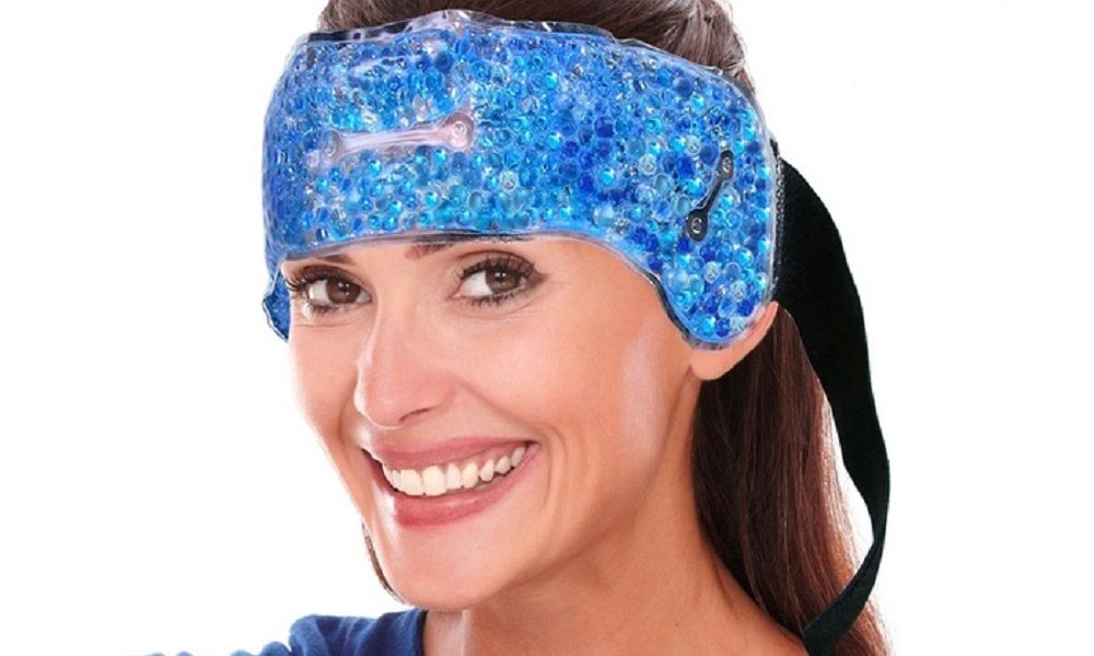 Hot Cold Migraine Relief Wrap Headache Pain Therapy Stress Tension Heat
