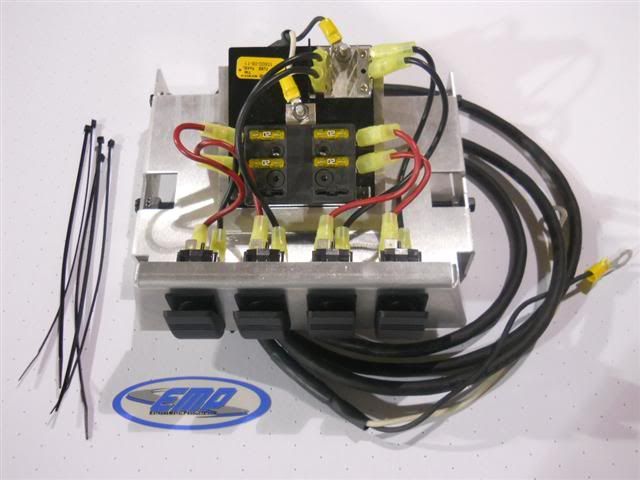 NEW RZR Fuse Block with Rockers Switches from EMP 2006 polaris rzr fuse box 