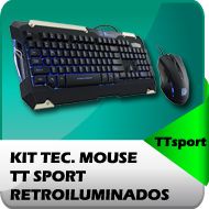 teclado y mouse commander tt sport