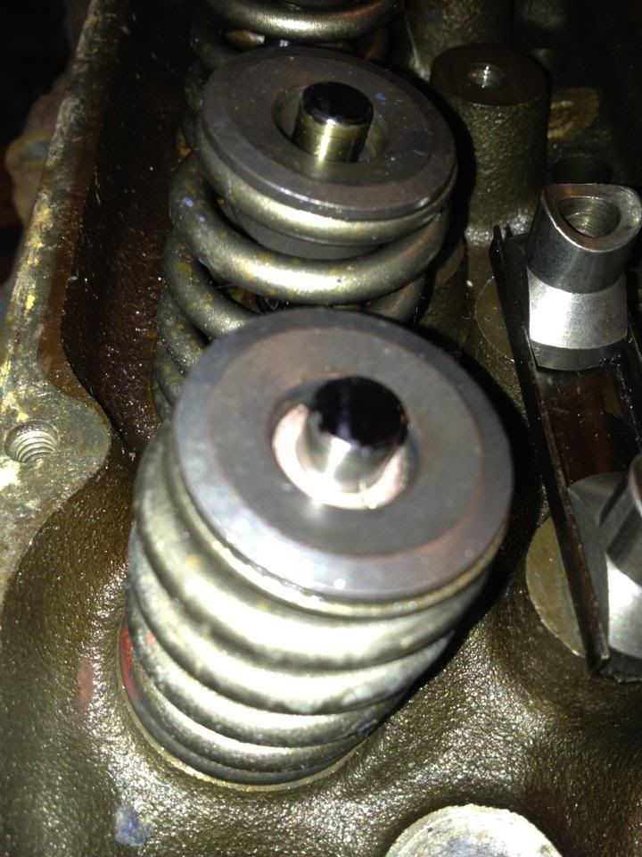 Valve sweep position not changing with shims or different pushrod