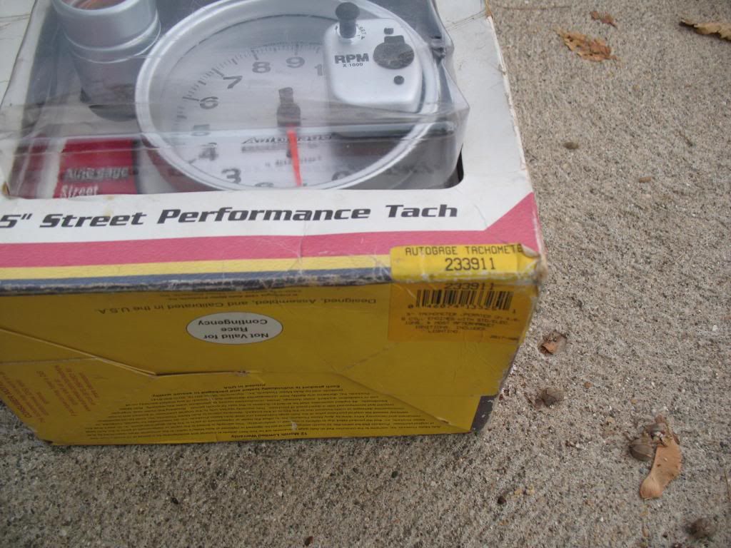 For Sale BNIB Autogage 5" Monster Tach w/ Shift light 233911 Ford