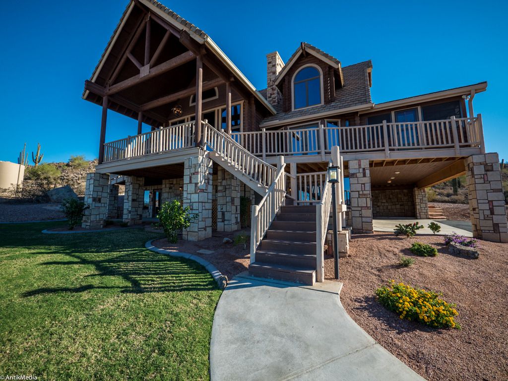 Queen Creek Acreage Offers Lots and Cabin Home For Sale