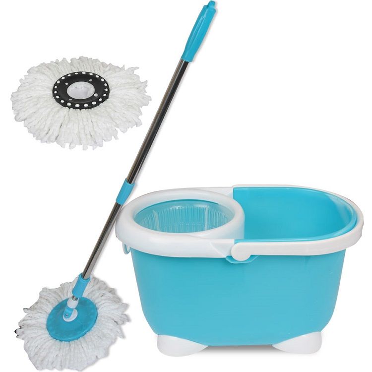 Hurricane Spin Magic MOP Delux Blue HD Easy Life 360 Bucket as Seen on TV N...
