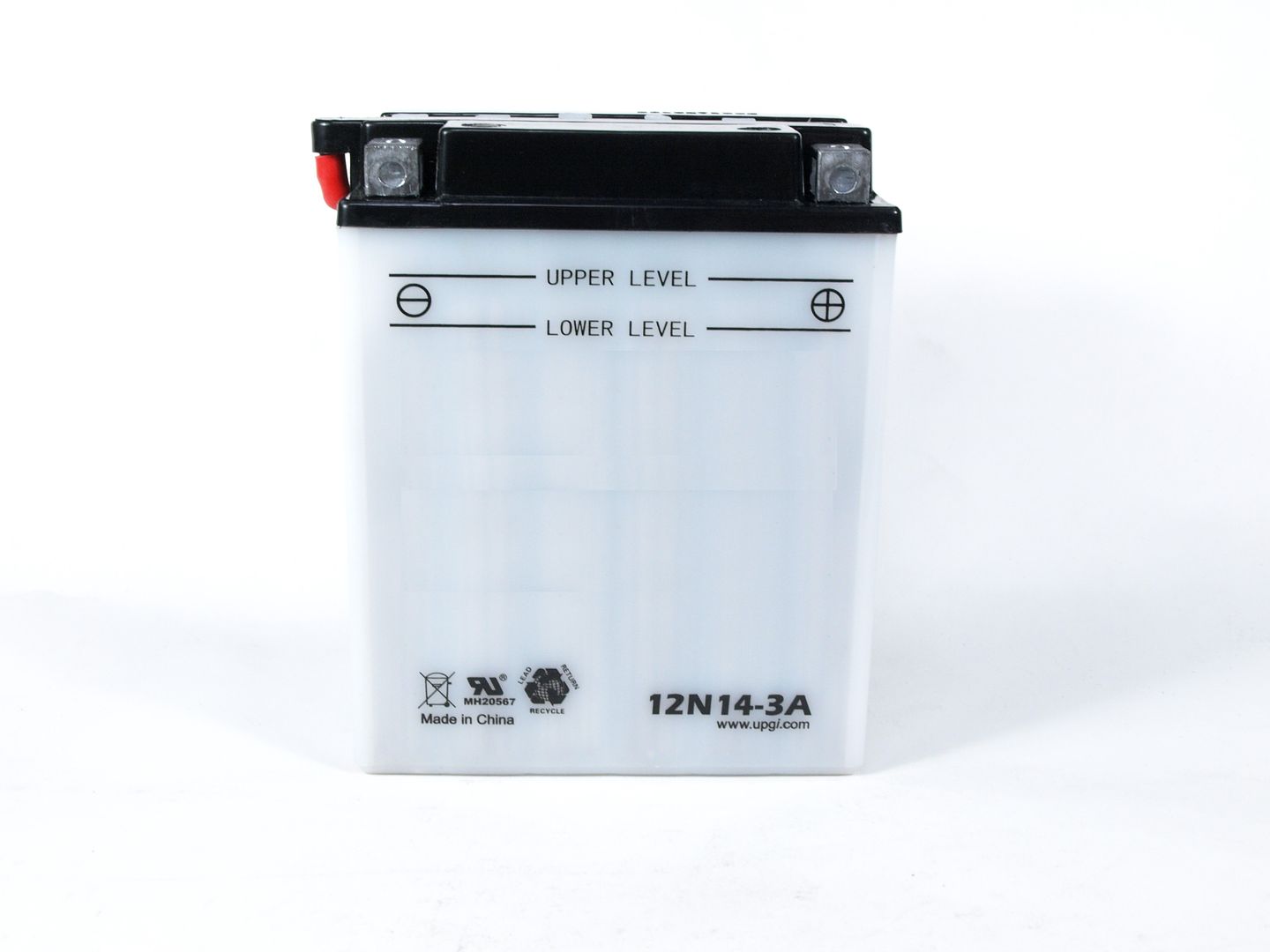 12n14 3a battery ships with acid pack for filling