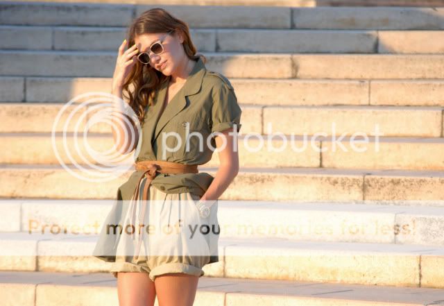 VINTAGE ARMY TRENCH-6440-mydailystyle